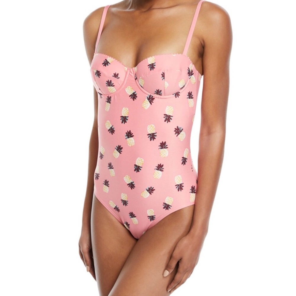 KATE SPADE Pineapple‎ One Piece Swimsuit